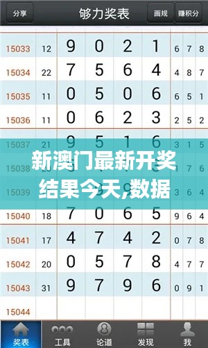 新澳门最新开奖结果今天,数据整合策略分析_尊享版8.116