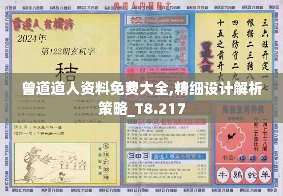 曾道道人资料免费大全,精细设计解析策略_T8.217