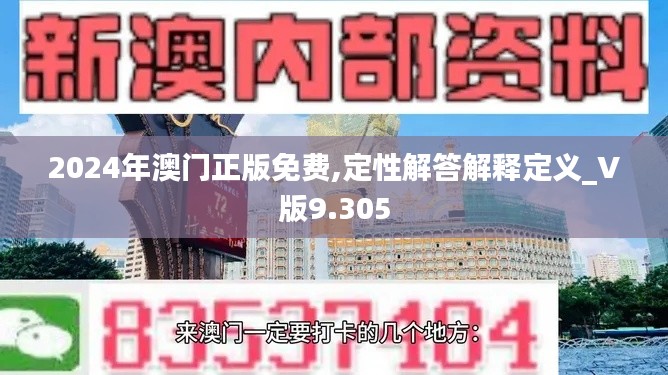 2024年澳门正版免费,定性解答解释定义_V版9.305