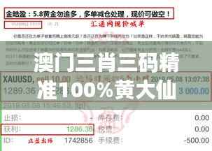 澳门三肖三码精准100%黄大仙348期:百分比背后的赌局